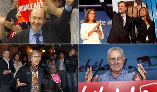 Los partidos abren la campaña electoral centrada en la crisis