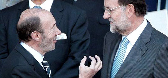 Así será el 'cara a cara' entre Rubalcaba y Rajoy: un debate a su medida y con pocas sorpresas